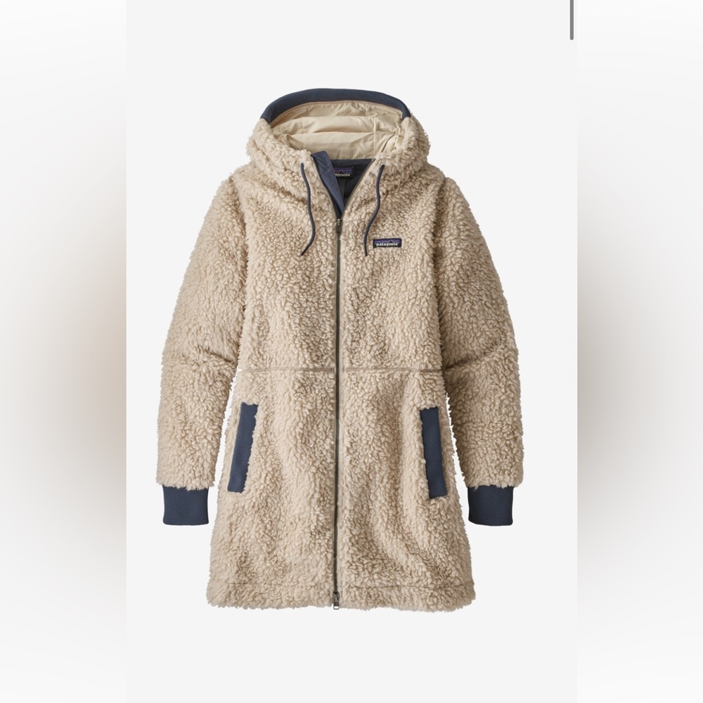 Patagonia dusty mesa fleece parka jacket